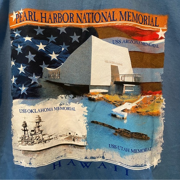 NWT Official Pearl Harbor Hawaii T-shirt purchased in Hawaii - Picture 3 of 5